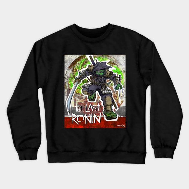 TMNT::: Last Ronin Comic Cover Crewneck Sweatshirt by art.of.andy.maldonado